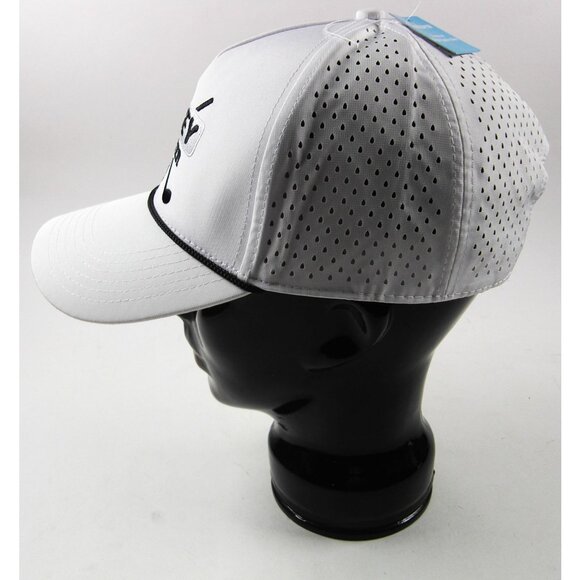 Golf Hat Mens Golf Snapback Adjustable Fun Hat White Golfing - Picture 5 of 8